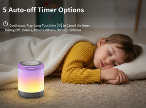 Máquina de Ruido Blanco para Bebés con 32 Sonidos de Alta <span class=keywords><strong>Fidelidad</strong></span>, Luz Nocturna, Temporizador y Función de Memoria para Uso Doméstico, Proveedor Mayorista - Product Image 6