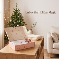 Boîte d'expédition en carton ondulé rouge personnalisée pour Noël, emballage cadeau pour les marques de détail et l'expédition e-commerce