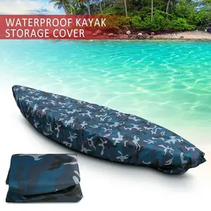 Cubierta Universal para Kayak y barco, accesorio elástico a prueba de polvo, impermeable