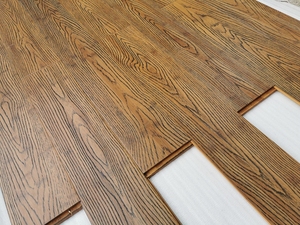 Suelos de Bambú Sólido con Acabado Mate Lacado UV, Relieve Gris, Parquet de Bambú Horizontal de 15 mm, Resistente al Agua, <span class=keywords><strong>Flotante</strong></span>, para Sala de Estar - Product Image 1