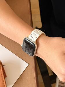 สายนาฬิกาซิลิโคนรุ่นใหม่สำหรับ <span class=keywords><strong>Apple</strong></span> <span class=keywords><strong>Watch</strong></span> ขนาด 38 <span class=keywords><strong>40</strong></span> 41 42 44 45 49 มม. สายรัดข้อมือแบบโซ่ - Product Image 3
