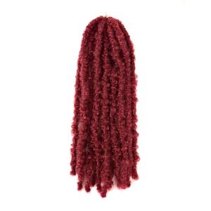 14 ''18'' 24 ''36'' Petit Moyen Papillon Locs Faux Locs Coiffure Jolie Tressée pour Femme Noire - Product Image 4