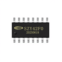 SZY42F0 24K 32-bit MCU, puce de conversion vocale MP3 8 canaux, 7 broches E/S numériques programmables, prend en charge 128 Mo de mémoire Flash, 0-70°C