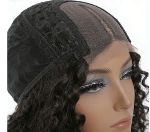 <span class=keywords><strong>Cabello</strong></span> Sintético Transparente 100% de Densidad Media para <span class=keywords><strong>Mujer</strong></span>, <span class=keywords><strong>Ondulado</strong></span>, con Pequeños Rizos, Elegante y Moderno, para Europa, América y África - Product Image 5