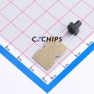 TSX06121-080B333DA-L2000 Tactile Switch Through hole,6.1x6.1mm Switch Single Pole Single Throw Round Button 1.8N 6.1mm - Product Image 2