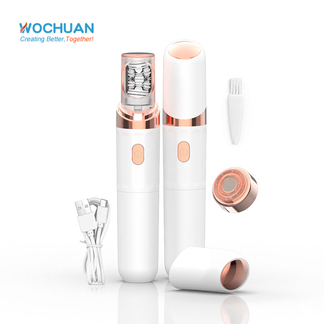 Women's Mini Electric Shaver IPX7 Waterproof Facial Hair Removal and Body Hair Trimmer Lady Shaver Bikini Epilator for Shaving