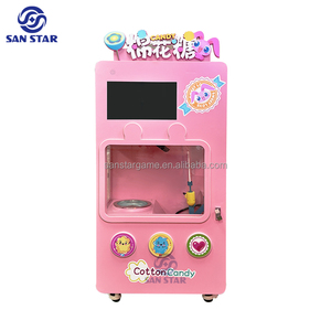 Machine à barbe à papa entièrement automatique à vente chaude, machine électrique commerciale intelligente pour la barbe à papa - Product Image 3