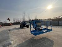 Plateforme élévatrice télescopique Genie S85 d'occasion 28m, nacelle élévatrice à grande portée pour travaux en hauteur, équipement de construction avec support de pièces