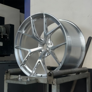 ล้อแม็กซ์ SHIN Forged Silver FI-R <span class=keywords><strong>EVO</strong></span> ขอบ 17-22 นิ้ว 5x120 สำหรับ BMW G80 Benz Audi S Porsche Ferrari SF90 - Product Image 1