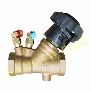 3/4 Inch Flowmeter Opening Dn 20 Dubbele Regulering Balanceerklep Met Vergrendelingsfunctie - Product Image 1