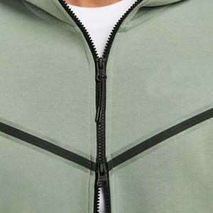 Sweat à capuche technique en tissu léger qui garde au chaud, logo personnalisé, sweat à capuche zippé pour homme, sweat à capuche de haute qualité, sweat à capuche en tapisserie - Product Image 5