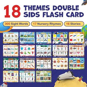 Tablette éducative pour la thérapie orthophonique des enfants, incluant des mots fréquents, des comptes-rendus et des histoires - Product Image 2