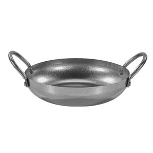 Olla <span class=keywords><strong>para</strong></span> Mariscos <span class=keywords><strong>de</strong></span> Acero Inoxidable Vintage Sin Recubrimiento, Olla Española Gruesa <span class=keywords><strong>de</strong></span> Doble Asa <span class=keywords><strong>para</strong></span> Langostinos, Pollo Frito, Plato <span class=keywords><strong>para</strong></span> Hot Pot - Product Image 5