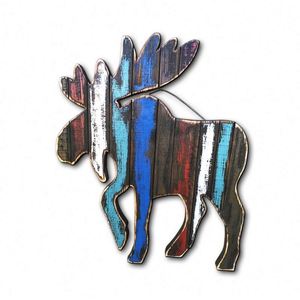 Custom <b>Animal</b> Home Interior Decor Wood Wall Hangings Wooden House Decor for Home - Product Image 3