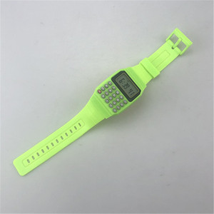 Digital Watch With Calculator 22 Cm Band Unisex Simple Style Plastic Dial - Product Image 3