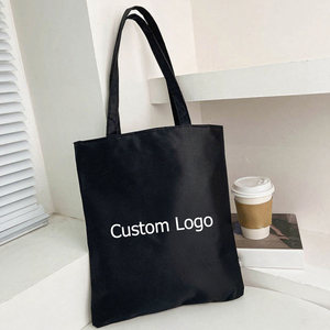 Tas <span class=keywords><strong>Belanja</strong></span> Ramah Lingkungan dari Kanvas Katun Alami dengan Pegangan, Logo Kustom, Kosong, Dapat Digunakan Kembali - Product Image 1