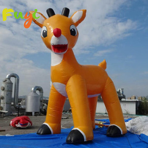 Decoración de Navidad gigante, avaro de calor inflable con luces Led, nuevo diseño, hombre de jengibre de Navidad, inflable para exteriores - Product Image 5