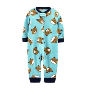 Pelele de dibujos animados para bebé, ropa de dormir suave, amigable con la piel, mono, <span class=keywords><strong>pijama</strong></span> con cremallera - Product Image 5