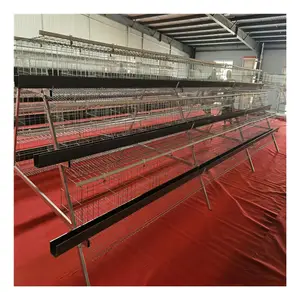 Hot sale chicken farm layer house 3 tiers layer poultry farm design Chicken Layer Cage