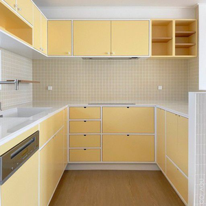 Muebles de Cocina Europeos, Idea de Diseño de Interiores, Gabinetes de Cocina, Juego de Gabinetes de Cocina de Madera Maciza - Product Image 6