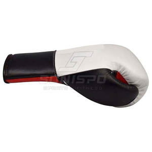 ถุงมือชกมวยหนัง PU 8ออนซ์และ14ออนซ์ผลิตจากมืออาชีพถุงมือฝึกการต่อสู้ลูกไม้พิมพ์ลายอุปกรณ์ศิลปะการต่อสู้ - Product Image 4