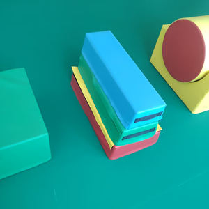 Bộ khối mềm cho trẻ mới biết đi không độc hại Bộ khối mềm cho bé đầy màu sắc - Product Image 1