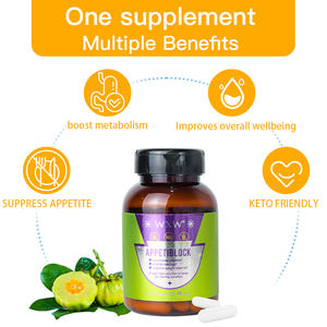 แคปซูล Garcinia cambogia satiety กระหายระงับน้ำหนักลดการสูญเสียหนักสนับสนุนการย่อยอาหาร - Product Image 4