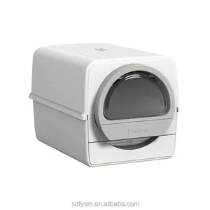 Semi Automatic Large Space Cat Toilet Manual Cleaning Cat Litter Box