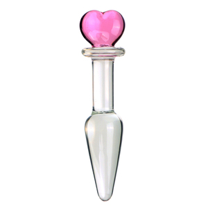 ชุดแก้วใสขนาดเล็กลายหมีคู่รักปลั๊กเสียบก้นแก้วขนาดเล็กของผู้ผลิตใหม่ของเล่นทางเพศสำหรับผู้ใหญ่ - Product Image 4