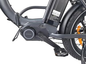 <span class=keywords><strong>Bicicleta</strong></span> Eléctrica Híbrida Plegable con Neumáticos Gordos 20*4.0, Motor Central, 130N Torque, para <span class=keywords><strong>Mujer</strong></span> - Product Image 3