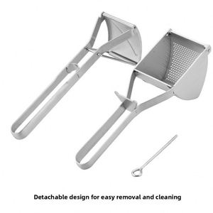Factory-direct Supply Manual Stainless Steel Potato Masher Ricer Food Muddler <b>Juicer</b> Food-grade Household Storage Bags - Product Image 3
