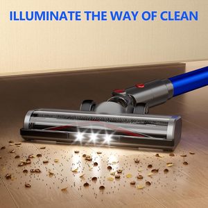 Aspiradora Inalámbrica en Seco con 12Kpa de Succión, 30 Minutos de Autonomía, Diseño Anti-Enredos para Pisos de Madera, Alfombras, Filtro HEPA, Uso en Hoteles - Product Image 4