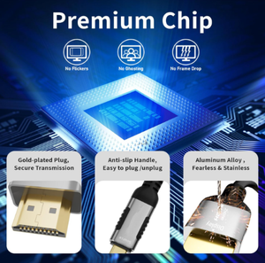 Câble mince de type C <span class=keywords><strong>vers</strong></span> <span class=keywords><strong>HDMI</strong></span> 4K60Hz Câble adaptateur <span class=keywords><strong>USB</strong></span> C <span class=keywords><strong>vers</strong></span> 4K <span class=keywords><strong>HDMI</strong></span> Compatible avec Thunderbolt 3/4 pour ordinateur portable - Product Image 4