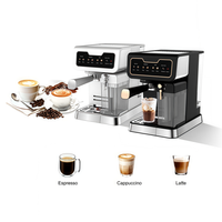 Machine à Espresso Semi-Automatique Italienne pour Maison et Bureau avec Vapeur pour Mousse de Lait Conforme aux Réglementations Européennes et Américaines