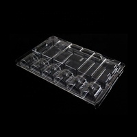 Boîte d'expédition R-PET transparente/6 plantes