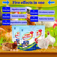 Aliment prémélangé OEM pour poussin Additif alimentaire pour poulet Vitamine A liquide pour promoteur de croissance pour jeunes poulets Promoteur de croissance rapide