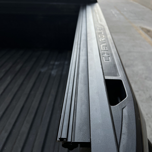 Cubierta dura de cuatro pliegues Tonneau, cubierta de cama plegable dura de cuatro aluminio para Ford /GMC/ BYD/Toyota/KIA/Dodge/Mazda/<span class=keywords><strong>Ssangyong</strong></span>/Mercedes-Benz - Product Image 5