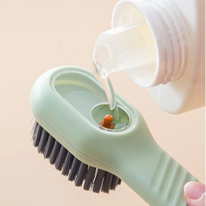 Wholesale <b>Cleaning</b> Brush Soft Bristled Shoe Long Handle <b>Clothes</b> Clothing Board Household - Product Image 1