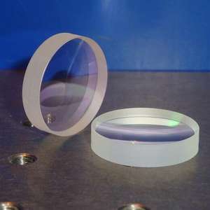 Fenêtre en fibre optique de silice fondue avec revêtement AR 40*2mm 50*2, lentille de protection laser pour tête de découpe laser - Product Image 1