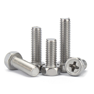 Wanqian Fasteners 304 Stainless Steel Hex Bolt M3 M4 M5 M6 M8 Class 8.8 Corrosion Resistant Standard Use - Product Image 1