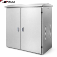 Boîtier de distribution métallique industriel avec barre omnibus, panneau électrique sur rail DIN, armoire de distribution d'alimentation DB, extérieur IP66