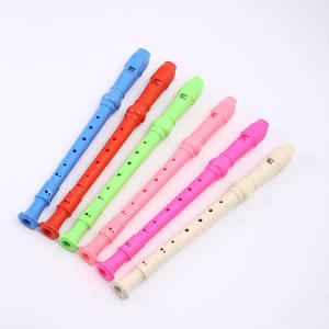 Nouveau <span class=keywords><strong>prix</strong></span> bas coloré 8 trous flûte allemagne style ABS flûte allemande soprano flûte à bec étudiants pratique flûte - Product Image 2