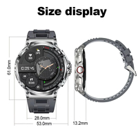 Nuevo Reloj Inteligente V69 con Batería Grande de 710 mAh, Resistente al Agua, Monitor de Ritmo Cardíaco, para Deportes y Actividades al Aire Libre
