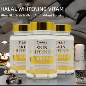 Étiquettes personnalisées Halal Liposomal Glutathion 5X Extra Blanchissant Capsule Collagène Vitamine C Acide <span class=keywords><strong>Alpha</strong></span>-Lipoïque Supplément pour - Product Image 2