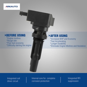 Bobina de Encendido ARKAUTO JX6E-12A366-AA UF855 para FORD BRONCO EDGE <span class=keywords><strong>ESCAPE</strong></span> EXPLORER MAVERICK RANGER <span class=keywords><strong>Focus</strong></span> Kuga Mondeo 2.0T 2.3T - Product Image 3