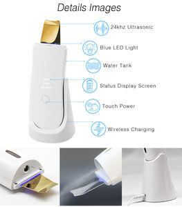 Espátula para la Piel con Tanque de Agua para Limpieza Facial Profunda, Uso Doméstico, Eliminador de Puntos Negros, Limpiador de Poros LS1902 - Product Image 6