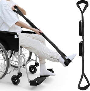 Correa elevadora de piernas OEM con agarre y almohadilla para el pie, kit de ayuda para la recuperación postoperatoria de reemplazo de cadera y cirugía de rodilla - Product Image 1