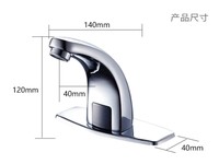 Frap mélangeur d'eau électrique robinet, dispositif de robinet automatique Commercial à capteur de salle de bains