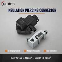 Connecteurs de perforation isolés PUJION JBD, pinces de perforation d'isolation étanches pour câbles aériens basse tension et réseaux aériens
