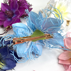 <span class=keywords><strong>Brighton</strong></span> Fleur Style Coréen Pinces À Cheveux Doux Arc Épingles À Cheveux pour Filles Avec Alliage Satin Ruban En Plastique et PC Matériel - Product Image 5